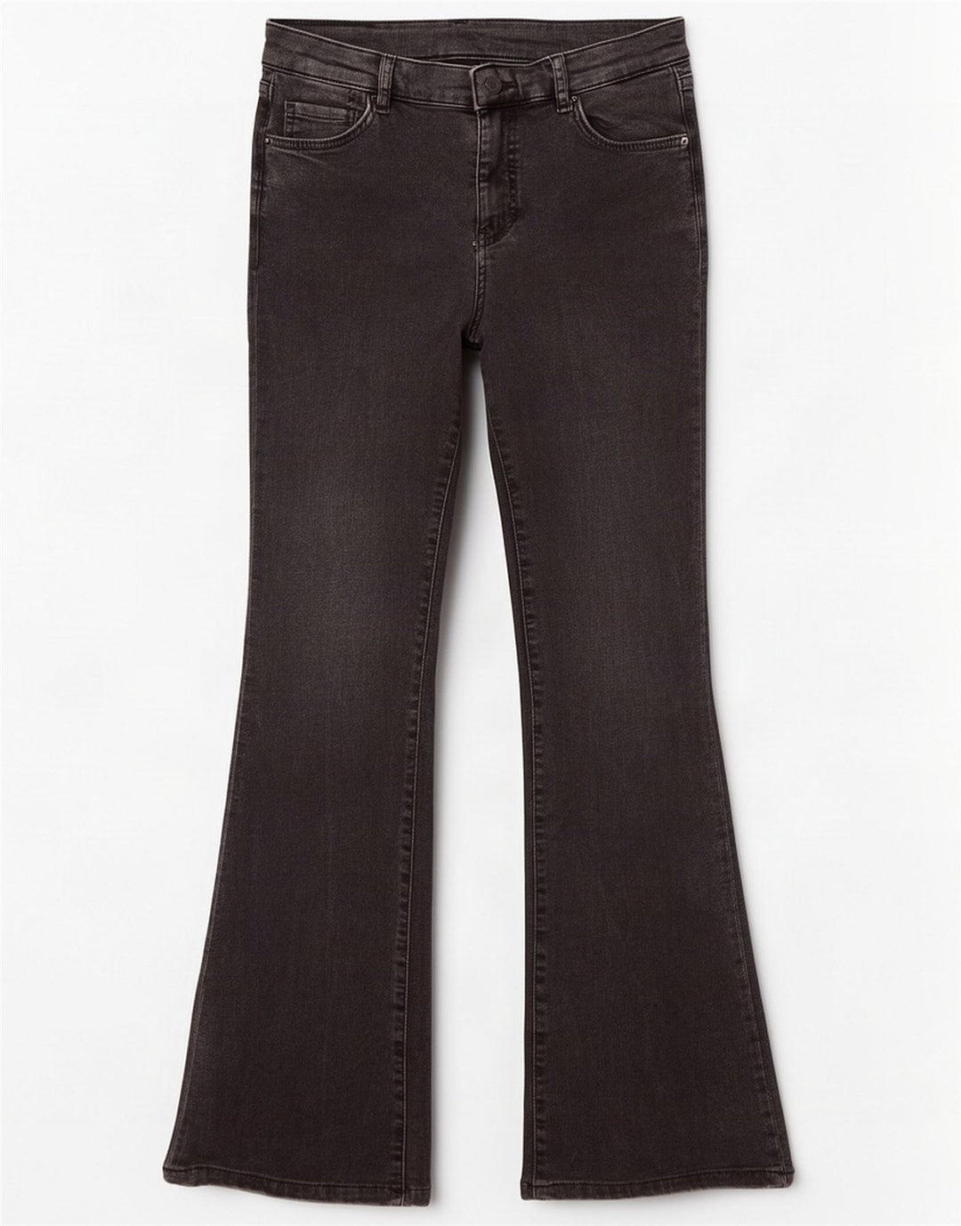 Massimo Dutti Jeans svasati da donna EU 36 XS W26 L32 Grigio