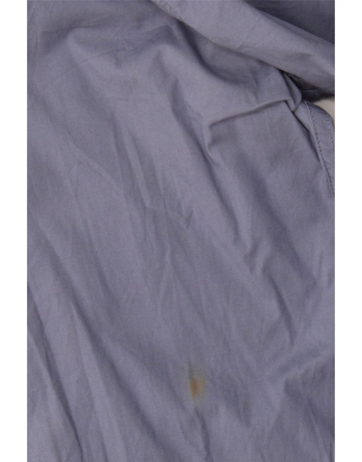 JACK & JONES Camicia da uomo in cotone blu medio