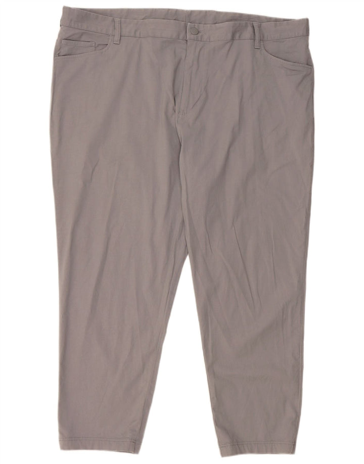 Pantaloni casual slim Adidas da uomo W42 L25 Grigi