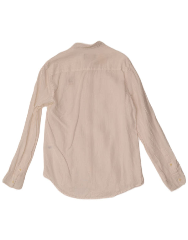 Polo Assn. degli Stati Uniti Camicia da uomo taglia 39 piccola in cotone bianco
