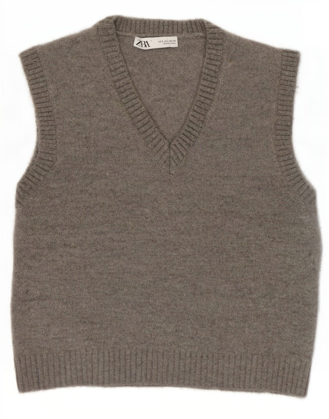 Canotta canotta da donna Zara UK 10 piccola grigia