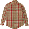 TIMBERLAND Camicia da uomo piccola in cotone a quadri multicolore