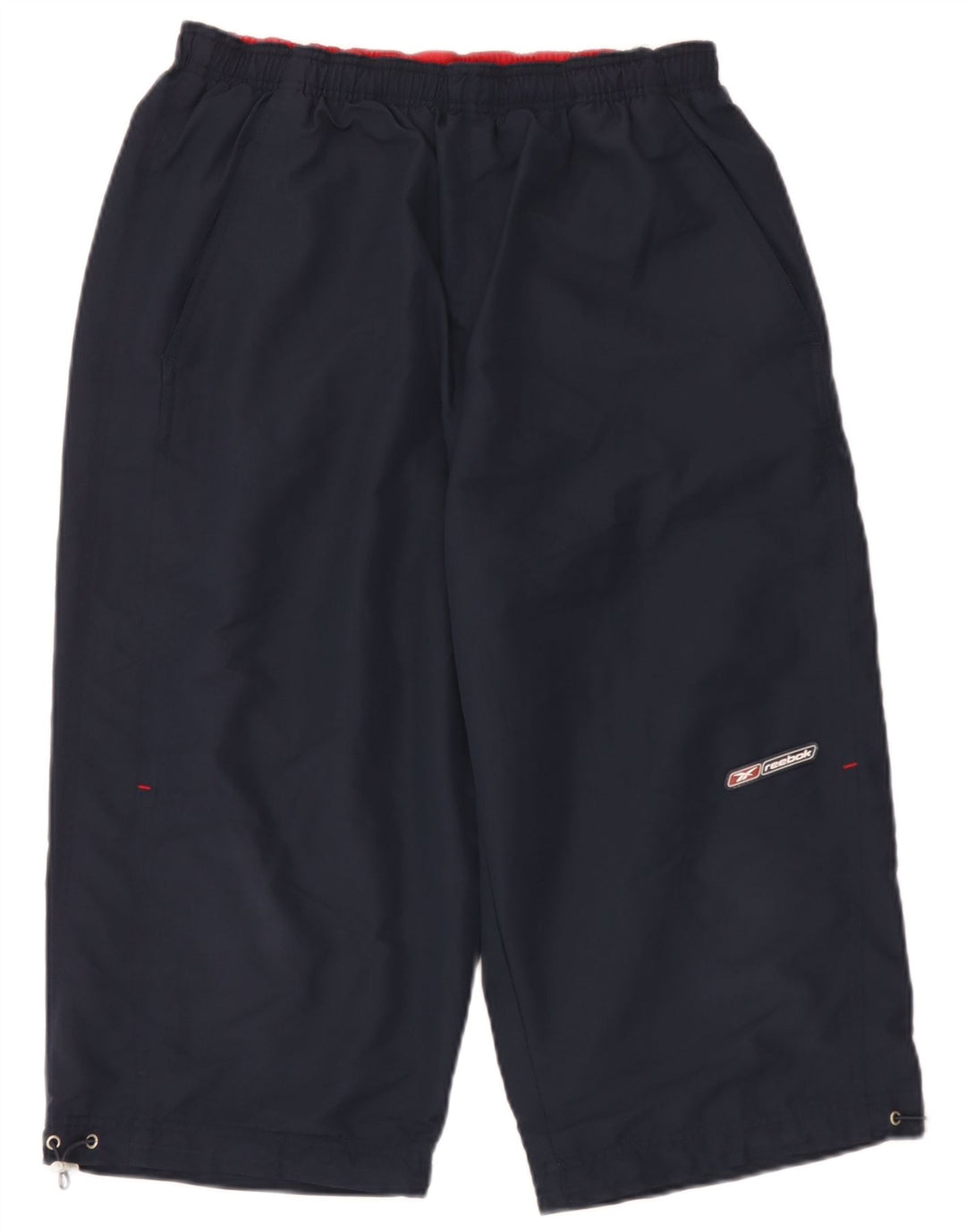 Pantaloni da tuta Adidas Capri da uomo XL in poliestere blu navy