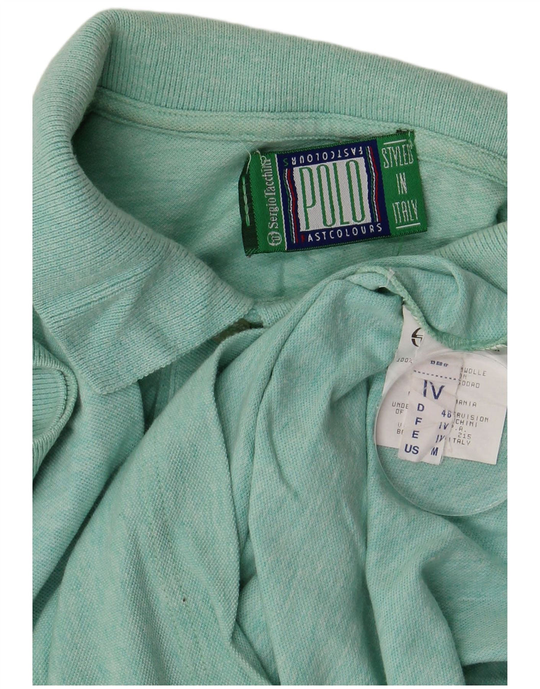 Polo Uomo Sergio Tacchini Cotone Verde Medio