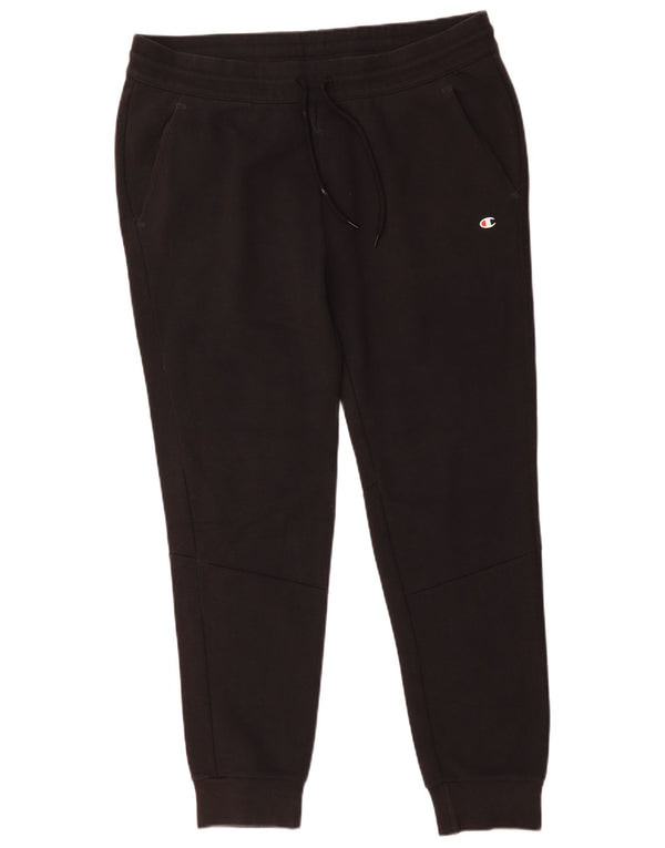 Champion Mens Tracksuit Trousers Joggers 2XL Black Cotton