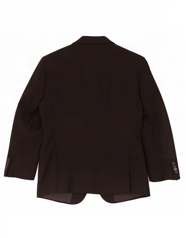 Giacca blazer a 2 bottoni da uomo Marks & Spencer UK 40 media nera