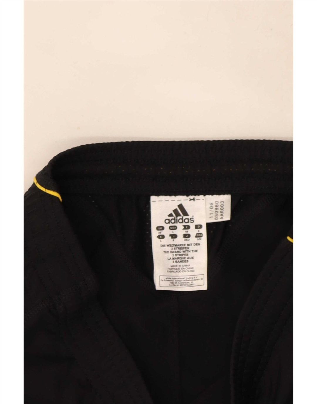 Pantaloni da tuta da uomo Adidas XS poliestere nero