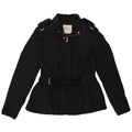 Giacca militare da donna Zara UK 16 grande nera