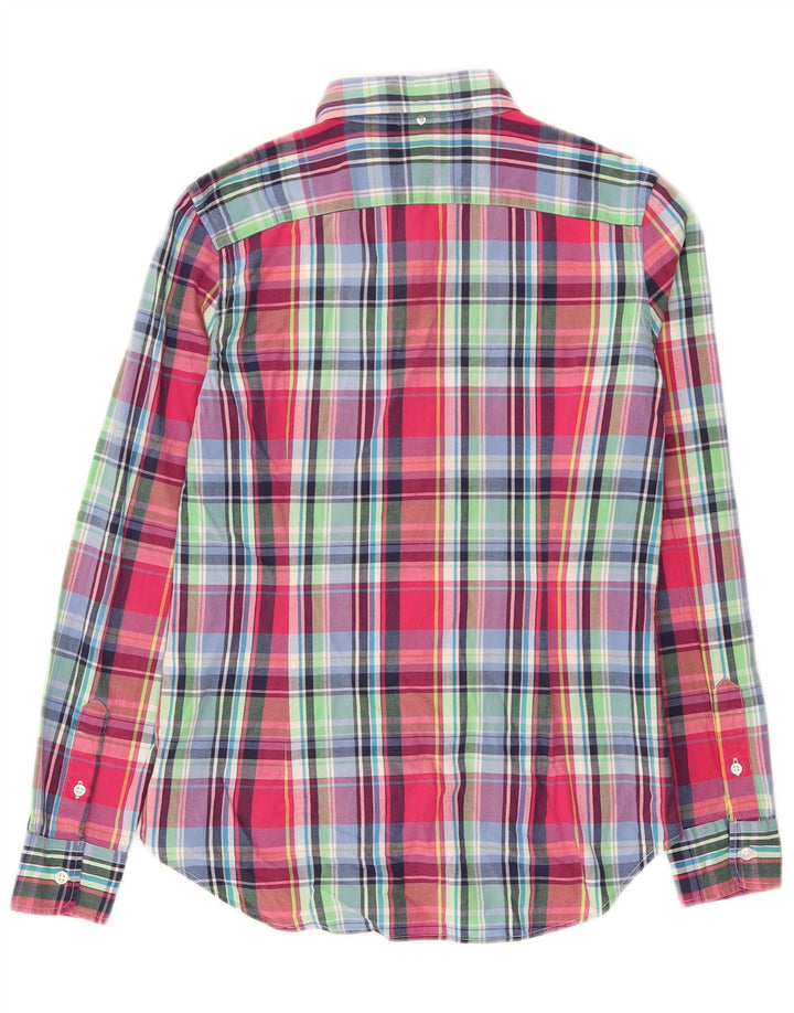 Camicia da donna Ralph Lauren US 8 cotone a quadri multicolore medio