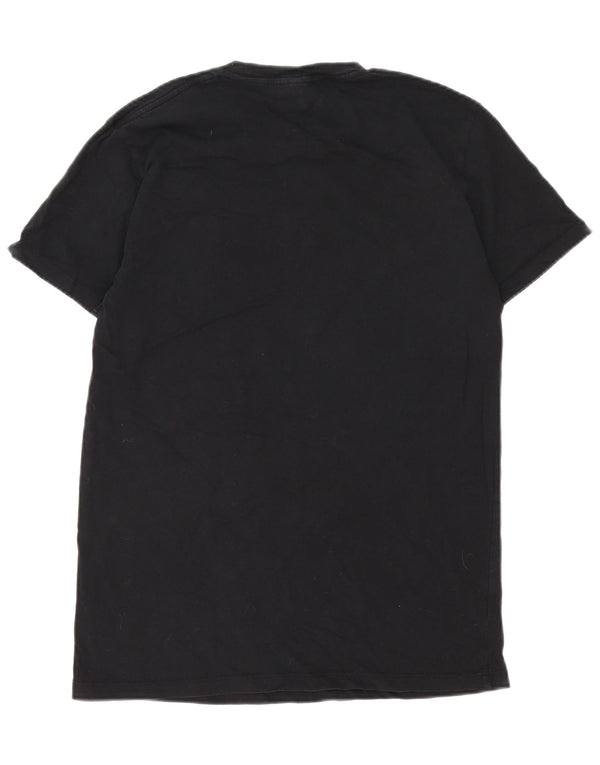 T-shirt grafica da uomo Diesel Top nera media