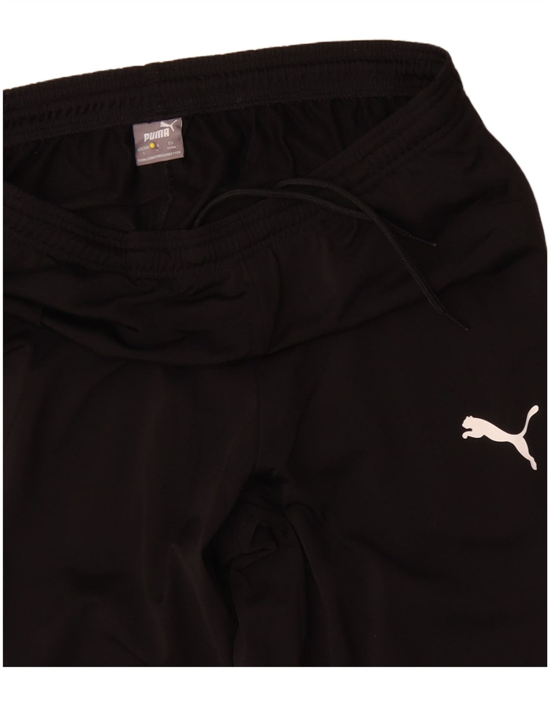 Pantaloni da tuta da uomo Puma Joggers grandi neri in poliestere