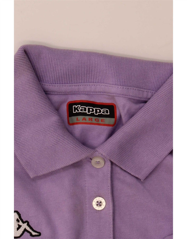 Polo Kappa da donna UK 16 grande viola