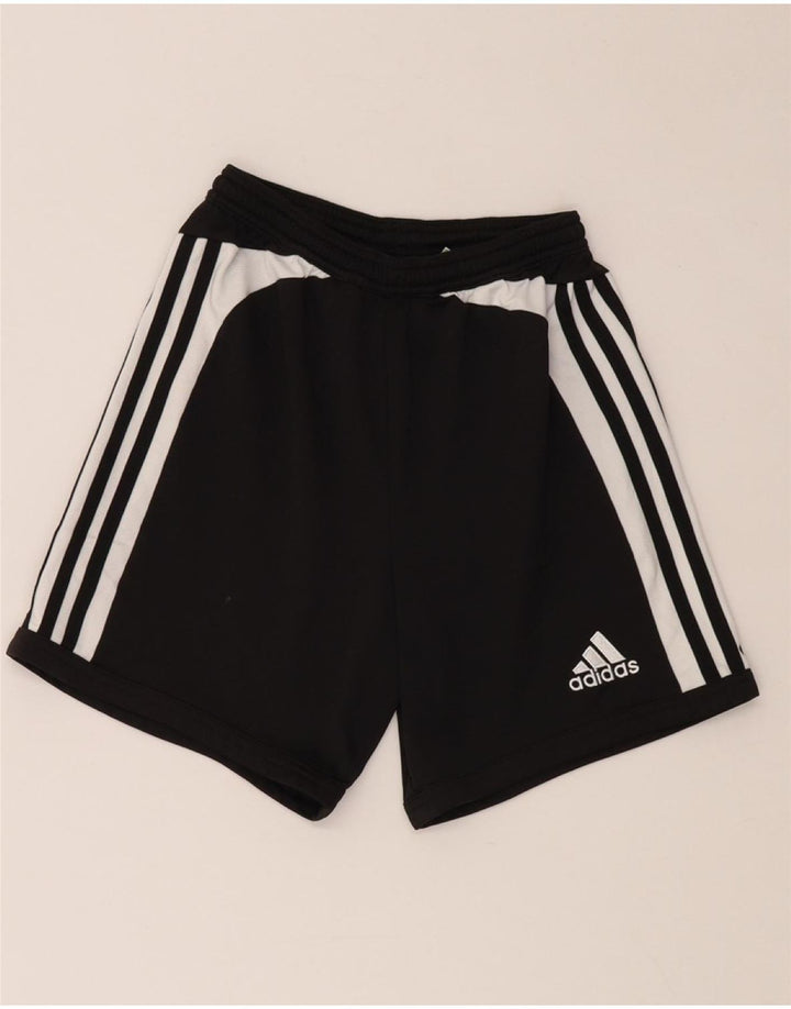 Pantaloncini sportivi ADIDAS da bambino 12-13 anni Poliestere color block nero