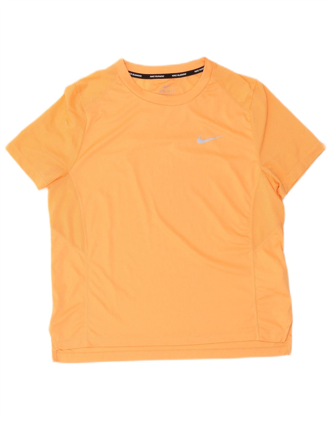 T-shirt Nike Dri Fit da uomo, taglia grande, in poliestere arancione