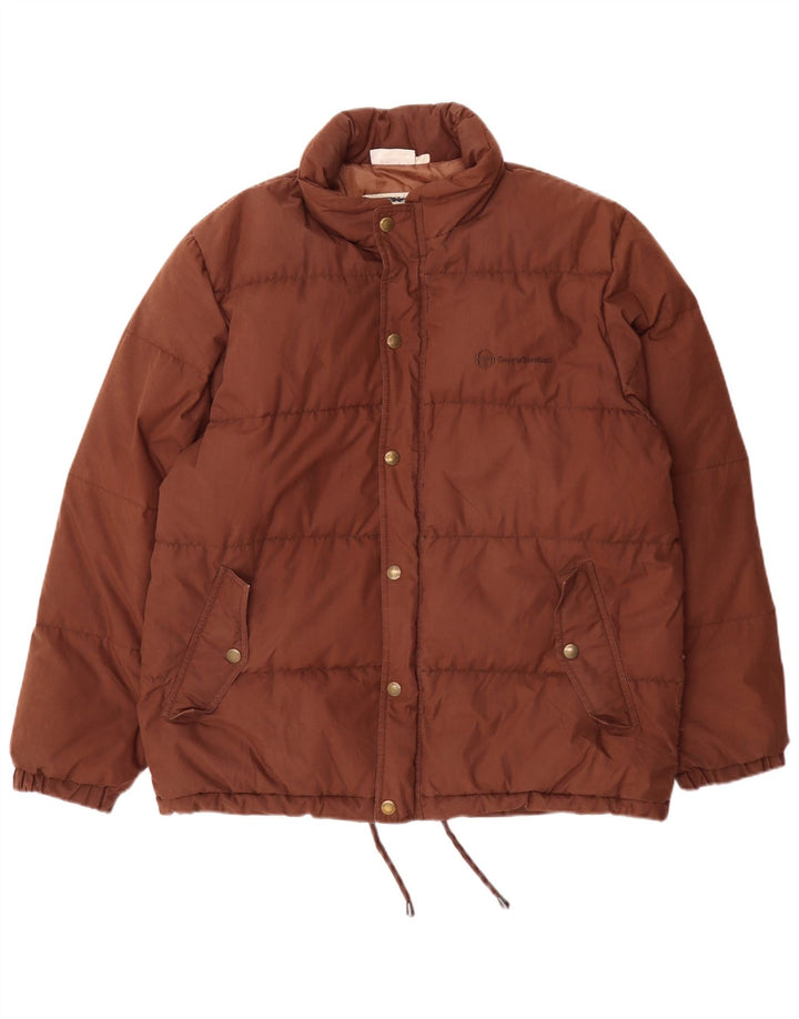 Giacca imbottita da uomo Sergio Tacchini UK 38 Marrone medio