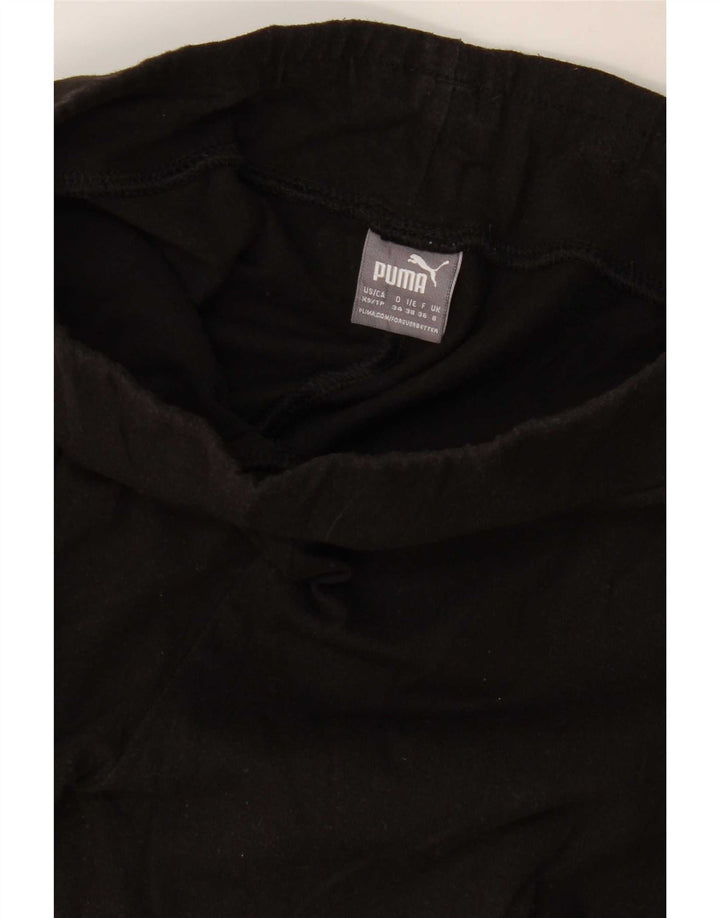 Leggings grafici da donna Puma UK 8 piccoli neri