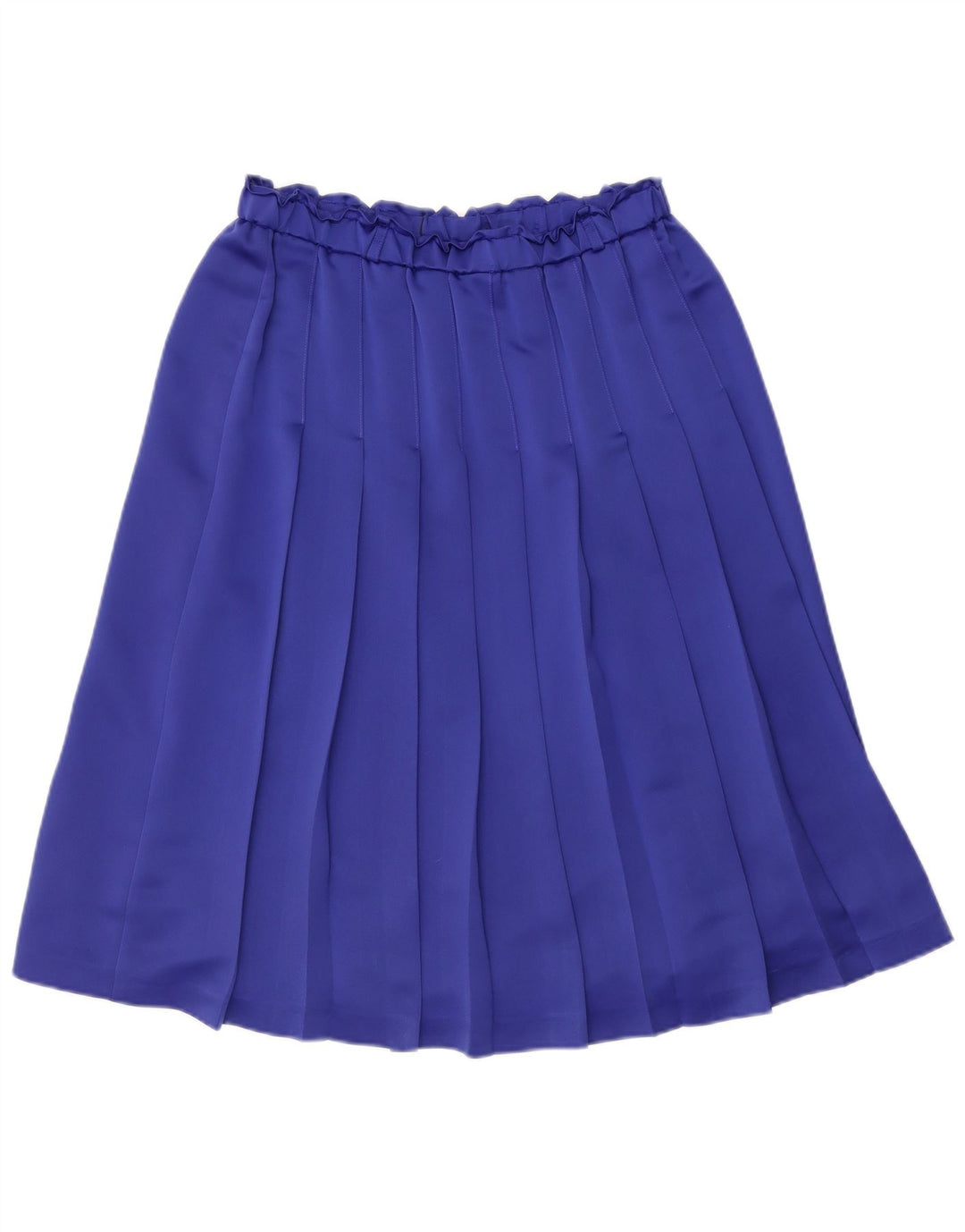 Gonna a pieghe da donna ARA IT 42 media W30 blu poliestere