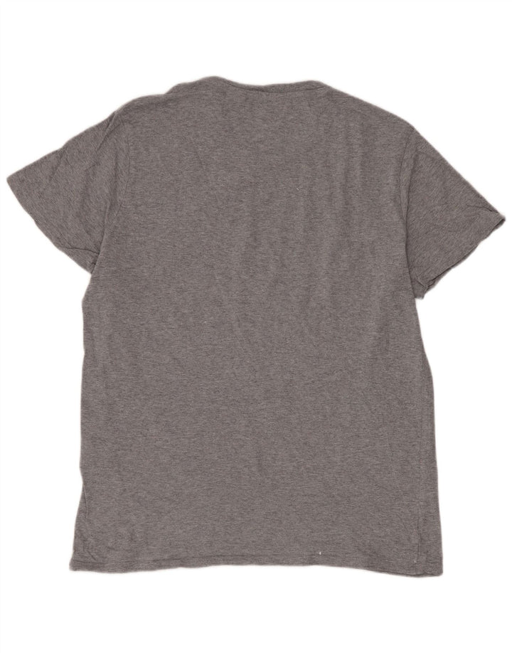 T-shirt grafica da uomo Levi's Top in cotone a righe grigie grandi
