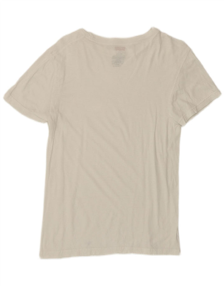 T-shirt da uomo Levi's Top UK 34/36 piccola in cotone bianco