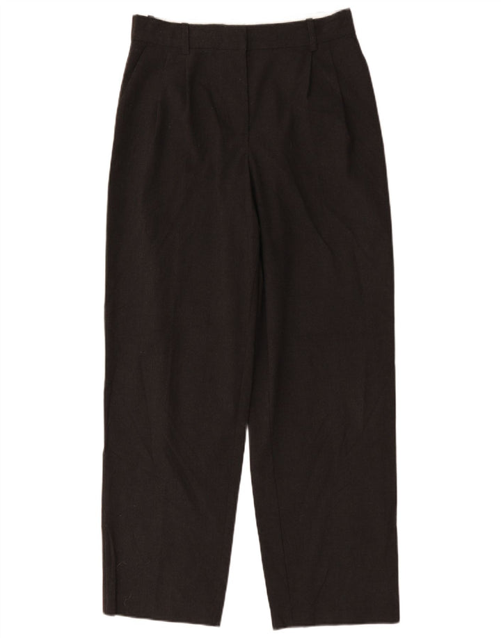 Pantaloni da abito con pegging da donna Zara piccoli W26 L29 poliestere grigio