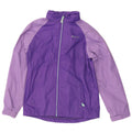 MOUNTAIN WAREHOUSE Girls Hooded Rain Jacket 12-13 Years Purple Polyamide