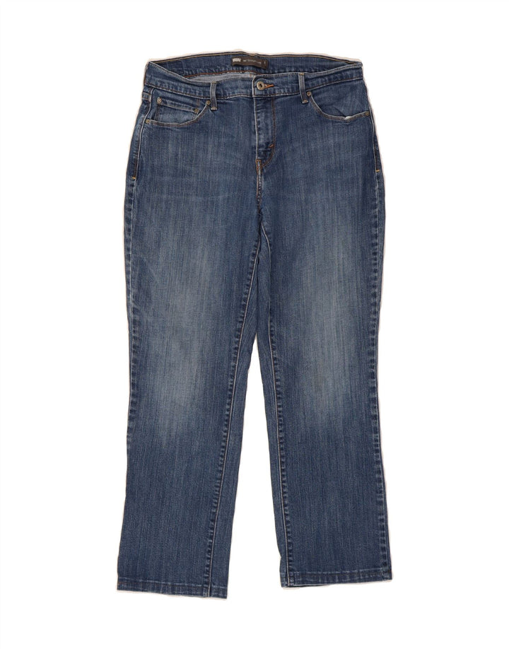 LEVI'S Womens 505 Straight Jeans US 10 Large W30 L27 Blue Cotton Vintage Levi's and Second-Hand Levi's from Messina Hembry 