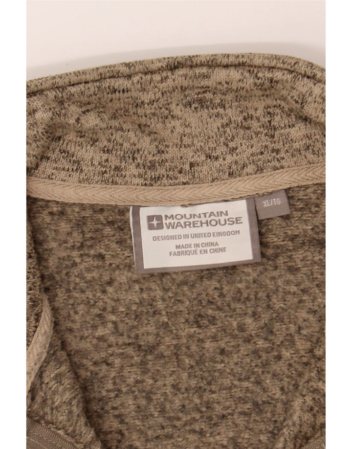 MOUNTAIN WAREHOUSE Mens Big & Tall Sweatshirt Jumper XL Beige Flecked Vintage Mountain Warehouse and Second-Hand Mountain Warehouse from Messina Hembry 