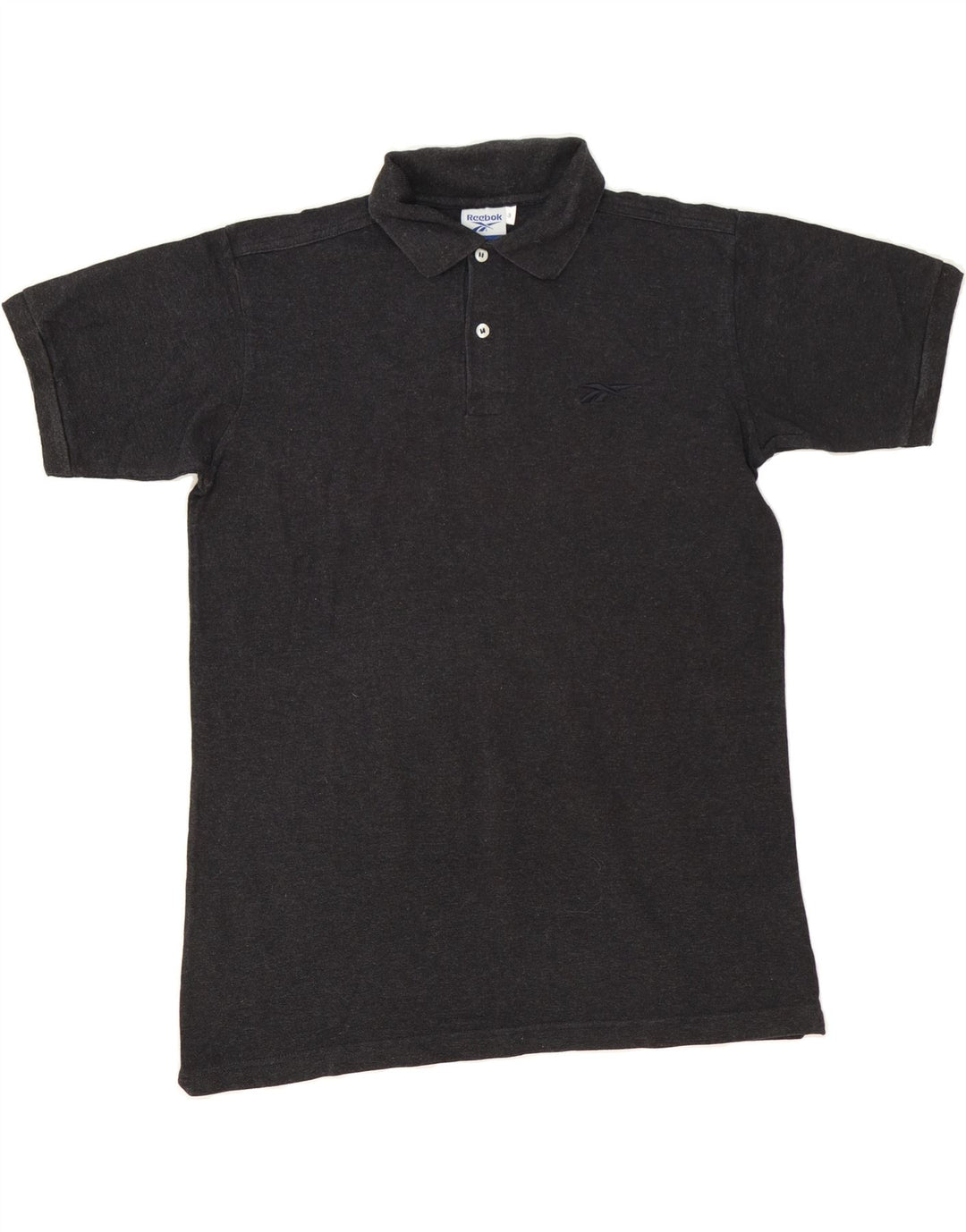 REEBOK Mens Polo Shirt Medium Grey Cotton Vintage Reebok and Second-Hand Reebok from Messina Hembry 
