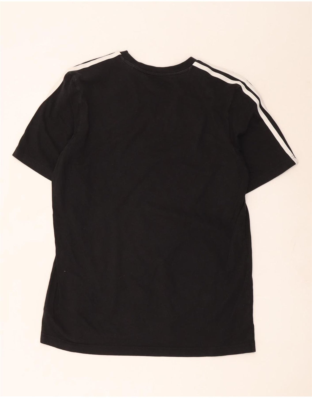 T-shirt Adidas da uomo Top Large in cotone nero