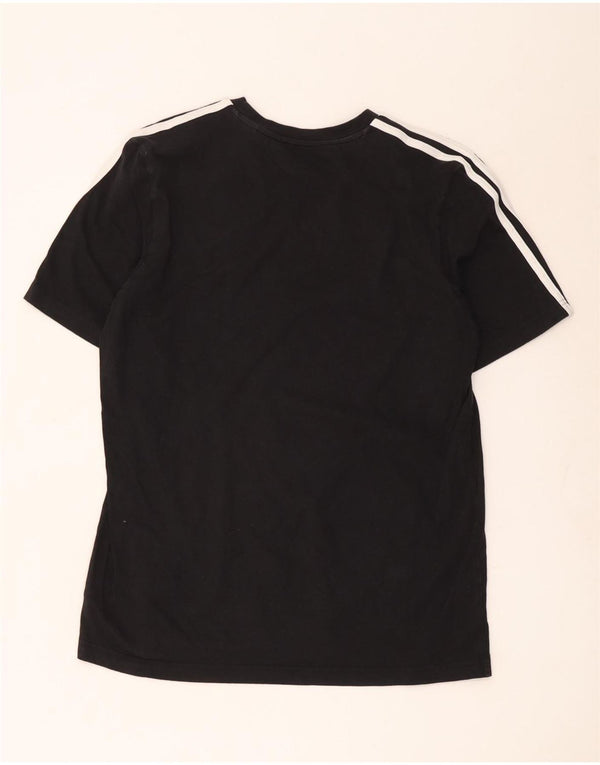 T-shirt Adidas da uomo Top Large in cotone nero