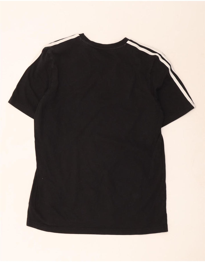 T-shirt Adidas da uomo Top Large in cotone nero