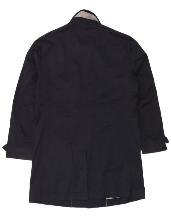 Cappotto da uomo HUGO BOSS IT 56 3XL Poliestere blu navy
