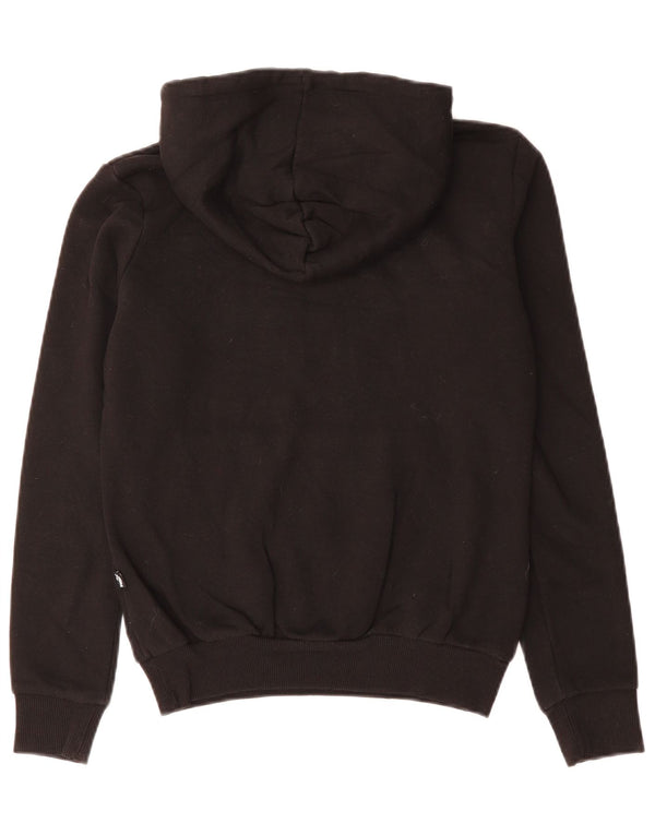 Felpa con cappuccio grafica da donna Puma UK 10 piccola in cotone nero