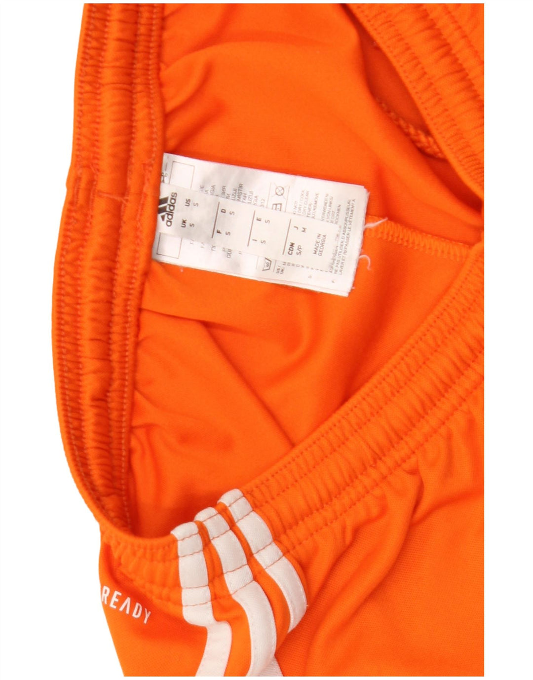 Pantaloncini sportivi Adidas Aeroready da uomo piccoli in poliestere arancione