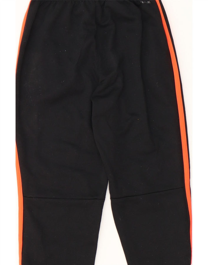 ADIDAS Girls Climalite Tracksuit Trousers 9-10 Years  Black Polyester Vintage Adidas and Second-Hand Adidas from Messina Hembry 