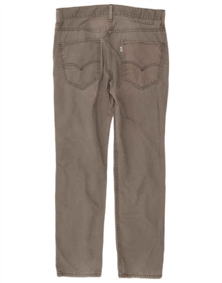 Pantaloni chino slim da uomo Levi's W31 L30 in cotone grigio