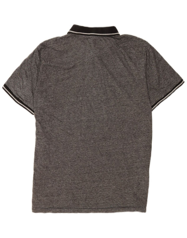 Polo Pierre Cardin da uomo a maniche corte vestibilità regolare XL grigio chiazzato