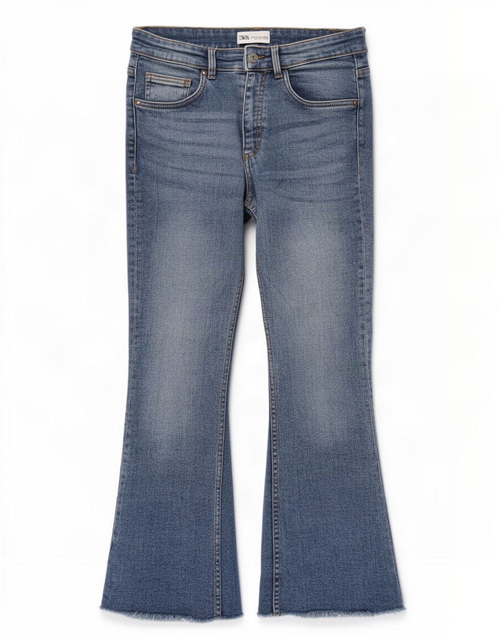 Jeans svasati da donna Zara EU 40 medi W30 L26 Blu