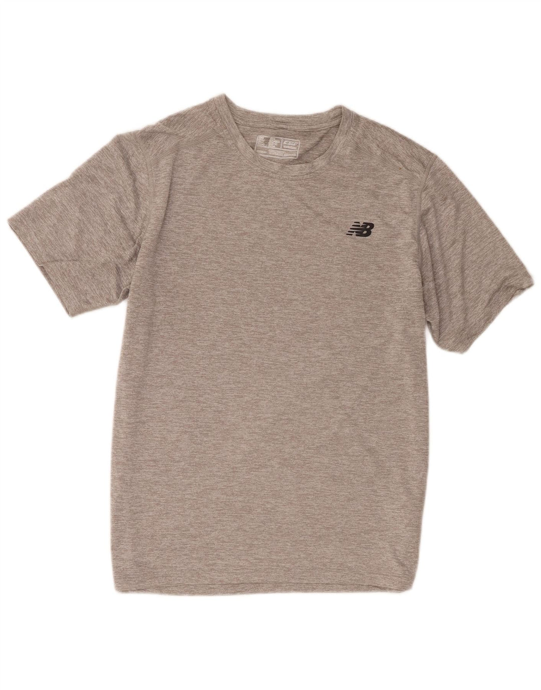T-shirt da uomo New Balance Top in poliestere grigio medio