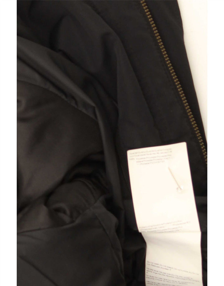 Cappotto da uomo Hugo Boss UK 42 XL poliestere nero