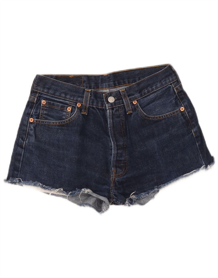 Pantaloni caldi in denim Levi's 501 da donna W30 blu medio