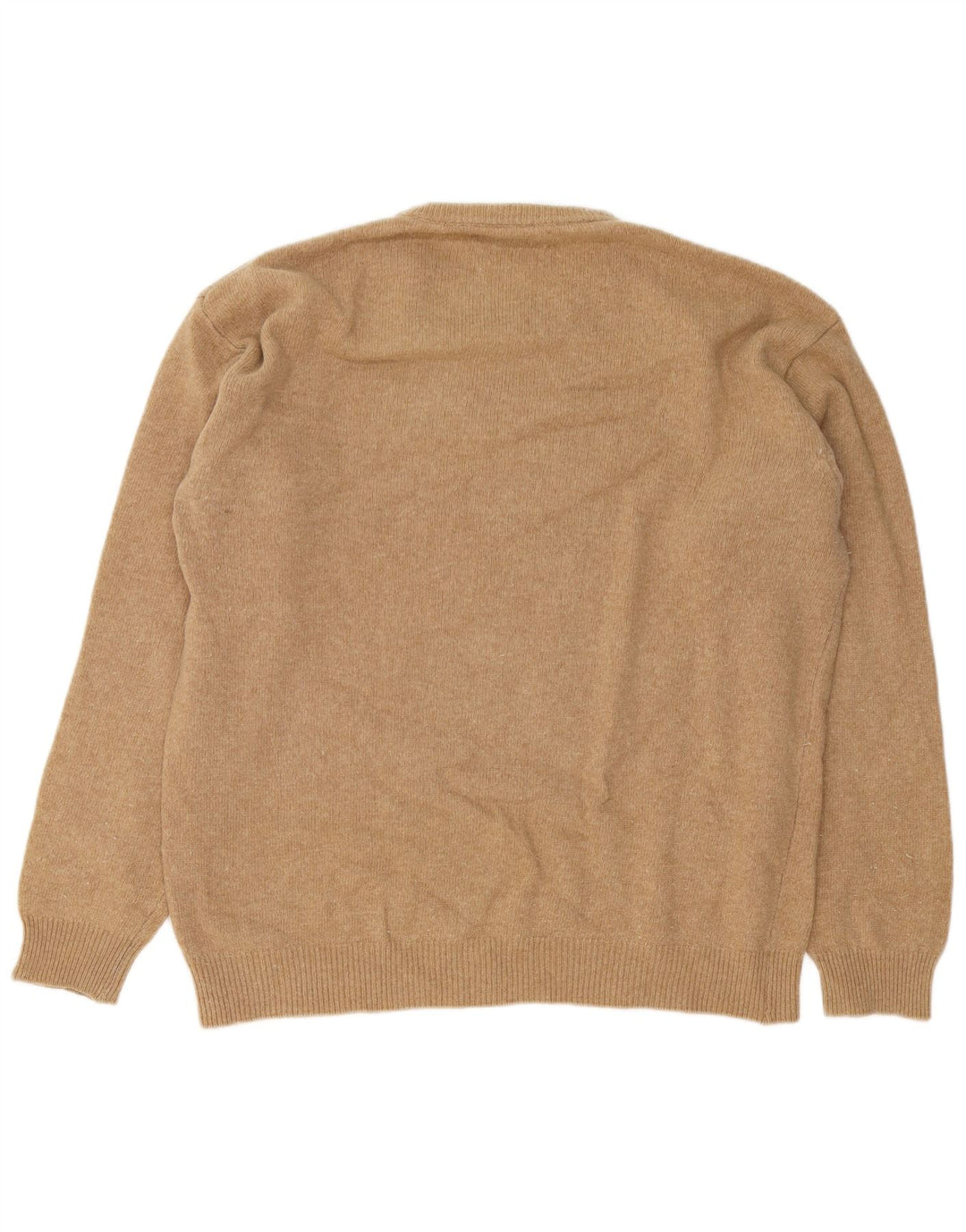 Maglione maglione girocollo da uomo Marlboro Classics 2XL lana marrone