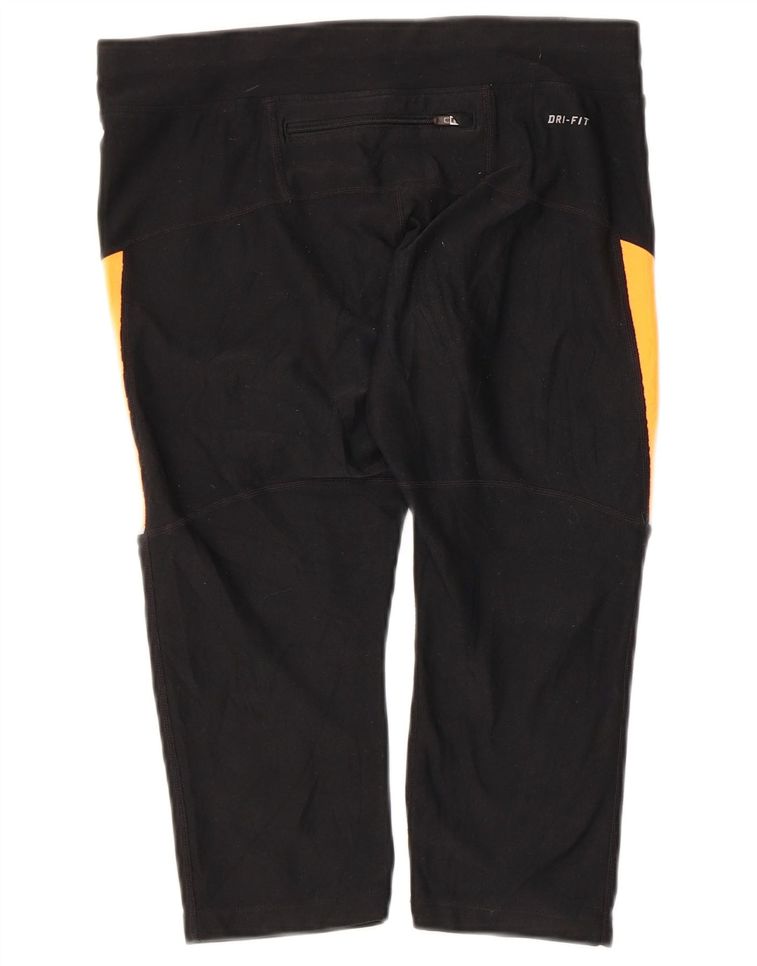 Leggings Capri Dri Fit da donna NIKE UK 14 Medium Black Colourblock