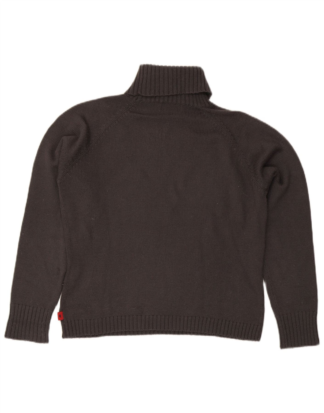 Maglione maglione Kappa da donna con collo alto UK 16 grande acrilico grigio