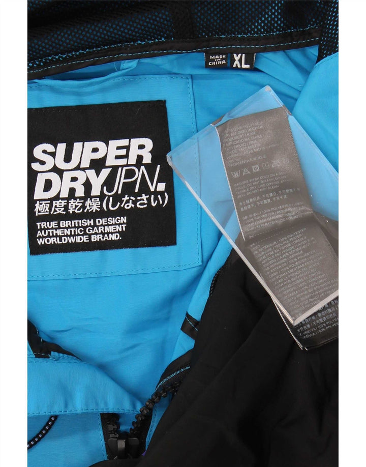 Giacca antipioggia da uomo Superdry UK 42 XL multicolore Colourblock
