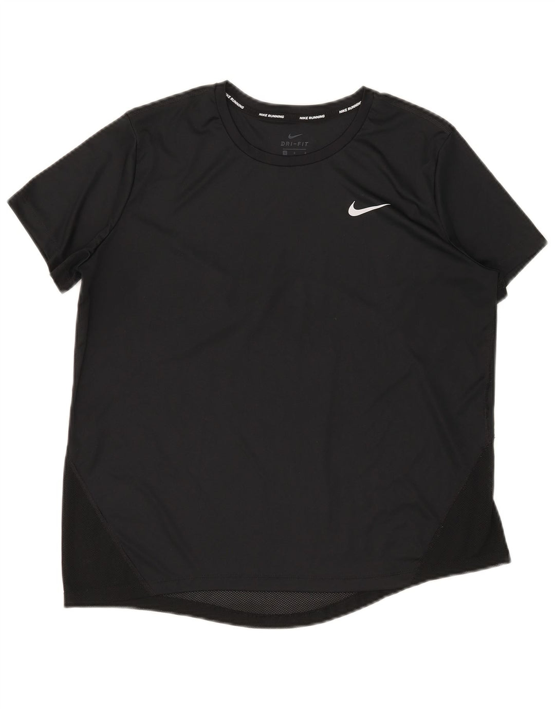 Maglietta Nike Dri Fit da donna, taglia UK 16, grande, nera