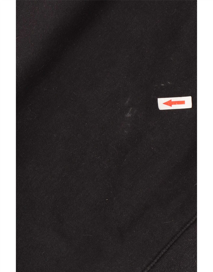 Felpa grafica da uomo Nike Felpa in cotone color block medio nero