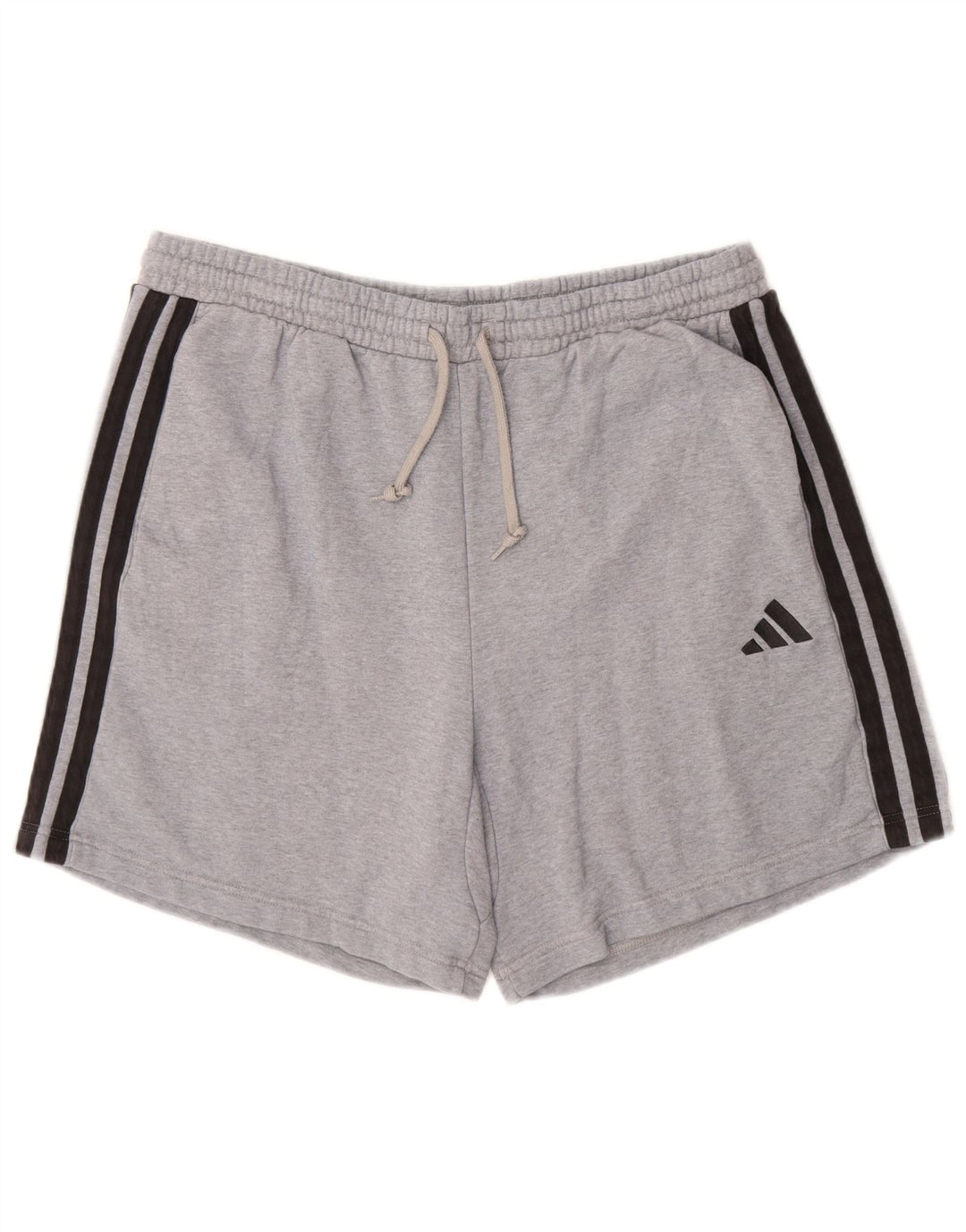 Pantaloncini sportivi da uomo ADIDAS XL in cotone grigio
