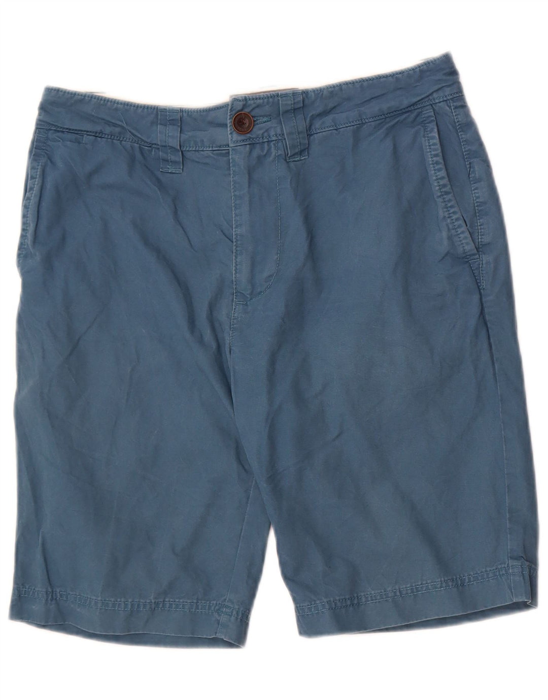 Pantaloncini chino da uomo Fat Face W30 cotone blu medio