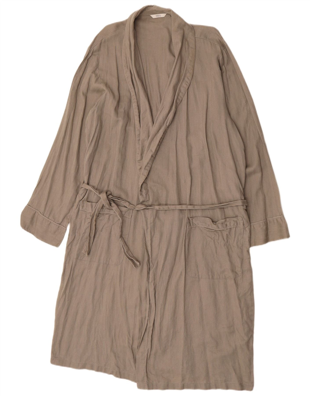 Cappotto da donna Marks & Spencer UK 14 Lino grigio medio